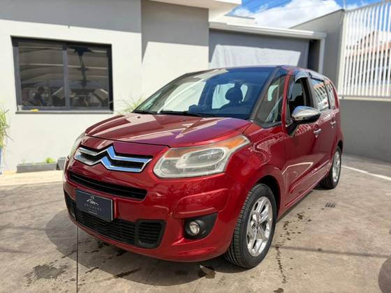 CITROËN C3 1.6 PICASSO EXCLUSIVE 16V FLEX 4P AUTOMÁTICO CITROËN C3 1.6 PICASSO EXCLUSIVE 16V FLEX 4P AUTOMÁTICO